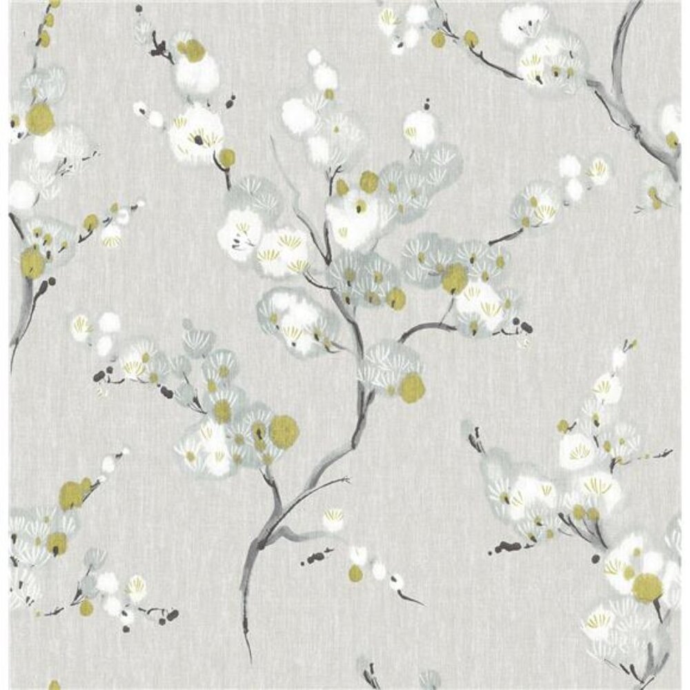 Mirei Peel & Stick Wallpaper, Grey